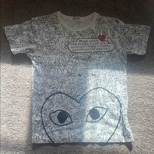 Comme Des Garçon Matt Groening L t shirt
